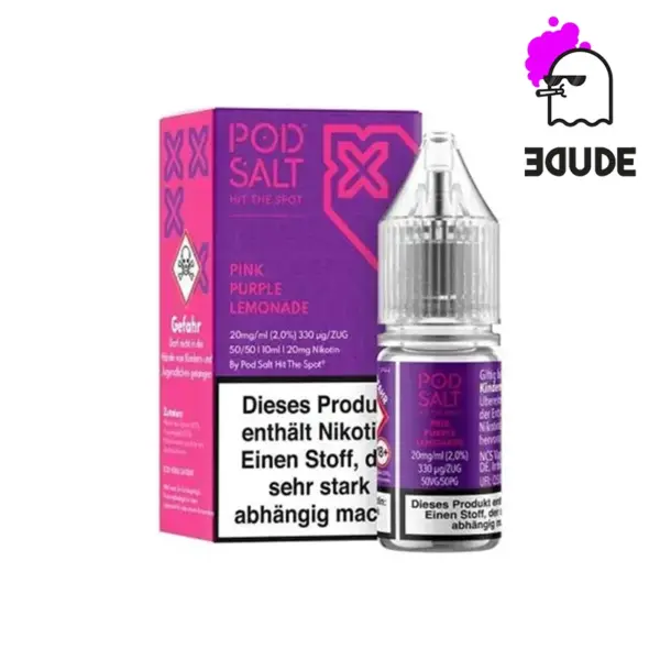 پاد سالت توت فرنگی لیموناد یخ