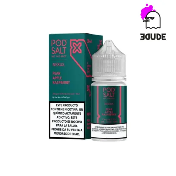 پاد سالت گلابی سیب تمشک یخ